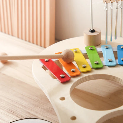 Baby Wooden Musical Toy Montessori Xylophone Educational Gift
