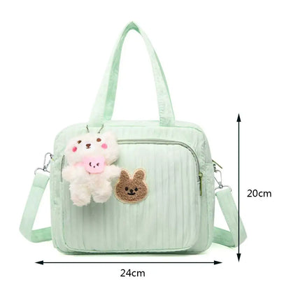 Cute Cartoon Diaper Bag Large Capacity Mommy Stroller Organizer