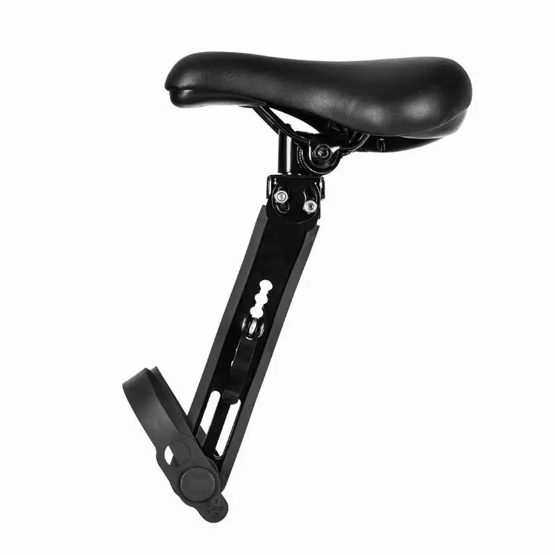 Bicycle Front Frame Baby Seat Adjustable Safety Saddle with Pedals