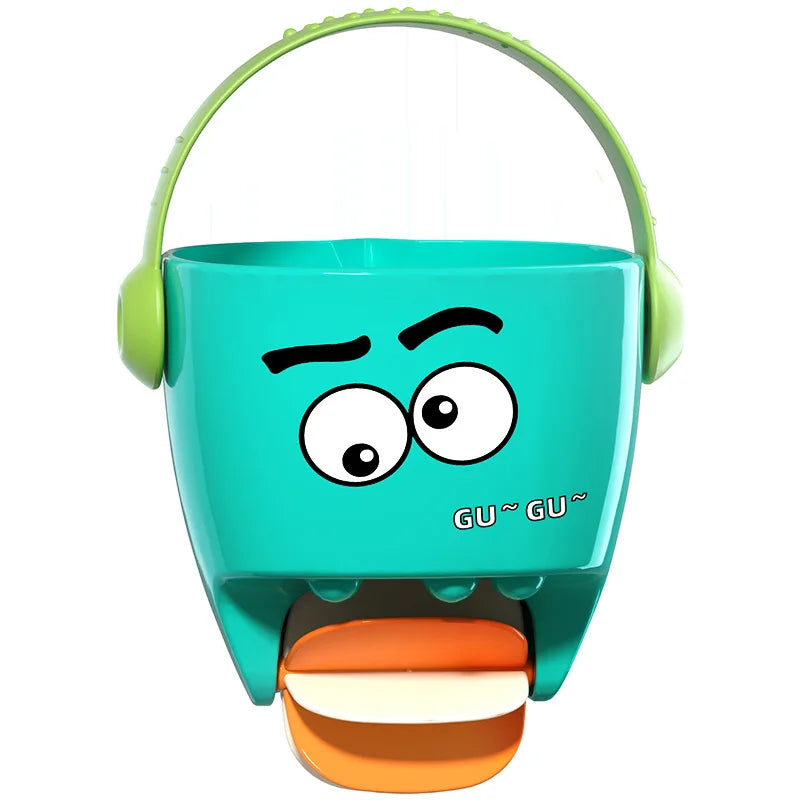 Baby Shower Bath Toys Mini Leaky Bucket Water Play Cups for Toddler