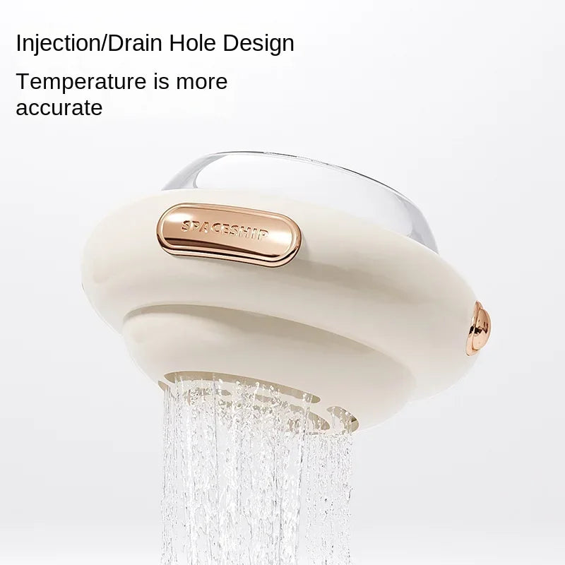Baby Bath Thermometer Digital Floating Spaceship Water Temperature Gauge
