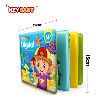 Soft Baby EVA Cartoon Bath Book Montessori Waterproof Early Educational Toy