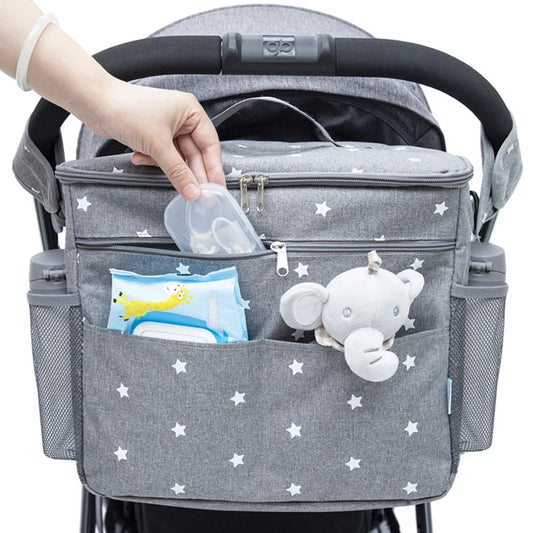 Baby Stroller Diaper Bag Large Capacity Mummy Organizer Backpack