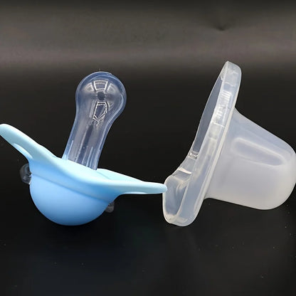 2 Pcs Baby Pacifier Soother with Cover Day & Night Use