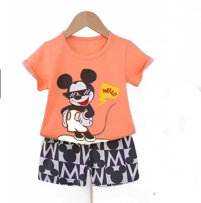 Baby Clothing 1-3Y Boys Girls Cotton 2-Piece Set Newborn Outfit