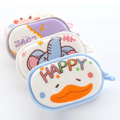 Baby Bath Brushes Sponge Cartoon Newborn Bath Towel Baby Care