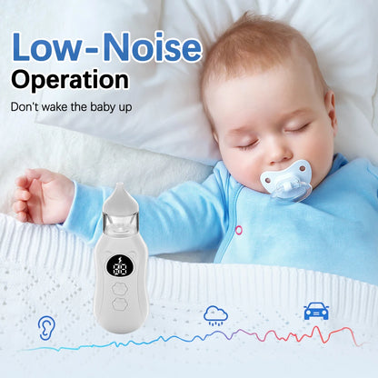 Electric Nasal Aspirator Baby Silent Rhinitis Cleaner Newborn Care Tool