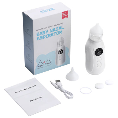 Electric Nasal Aspirator Baby Silent Rhinitis Cleaner Newborn Care Tool