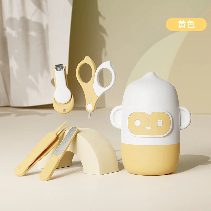 Baby Nail Clippers Set Newborn Children Anti-Pinch Nail Care
