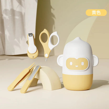 Baby Nail Clippers Set Newborn Children Anti-Pinch Nail Care