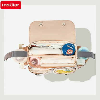 Cartoon Baby Diaper Bag Stroller Organizer Waterproof Nappy Bag