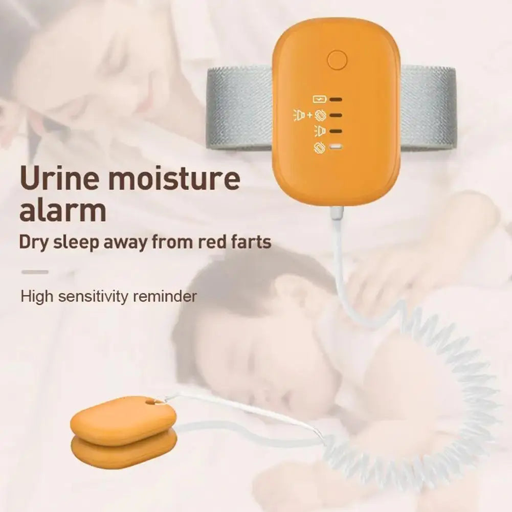 Baby Bedwetting Alarm with Vibration & Sound 3 Modes Potty Training Tool