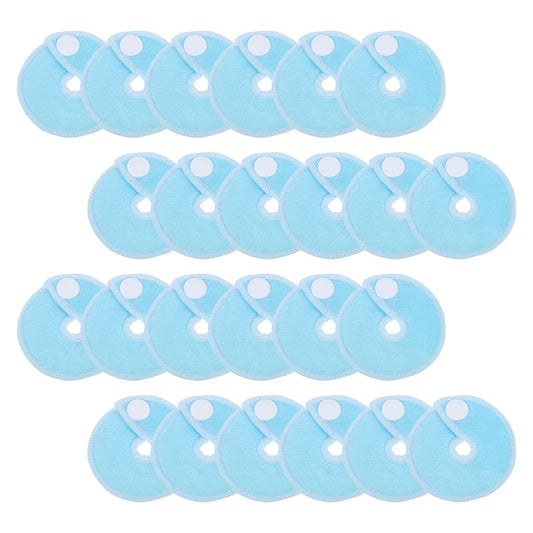 24 Pcs Reusable Cotton Feeding Support Pad G Tube Accessories Washable Nursing
