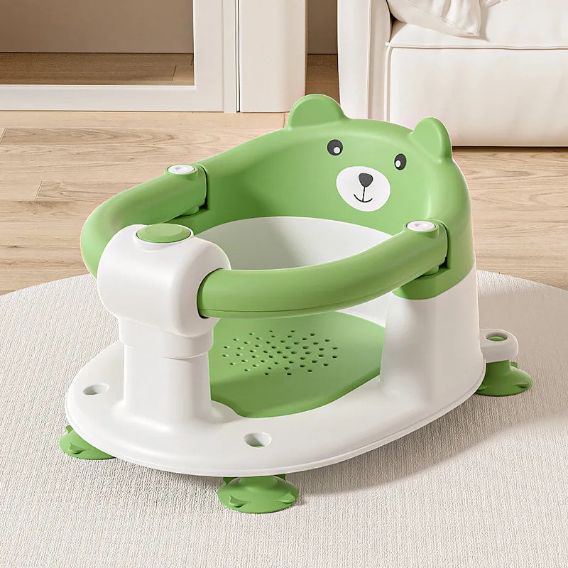 Baby Bathing Seat Non-Slip Newborn Bathtub Lying Support Stool