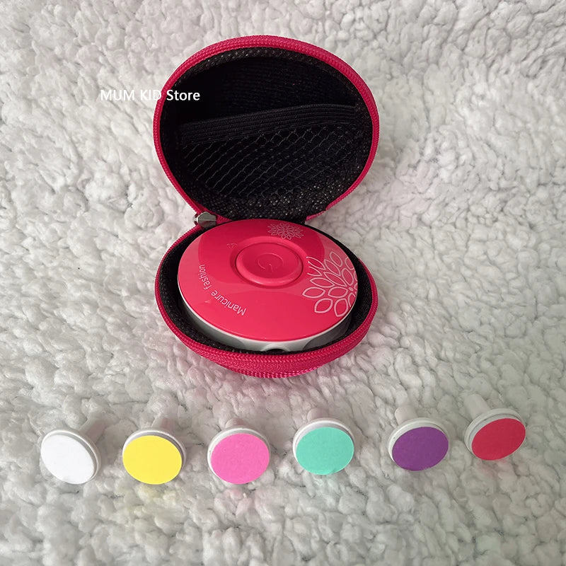 Electric Baby Nail Trimmer & Polisher Kit Newborn Nail Care Tool