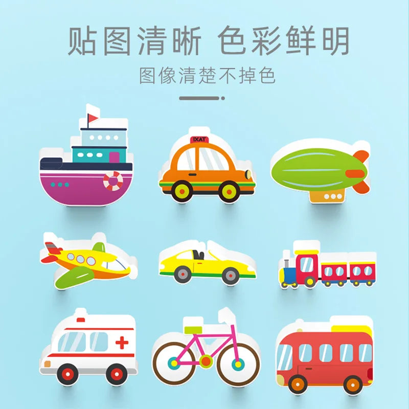 Baby Bath Toys Floating Foam Animals Cars Toddler Bathtub Play Set