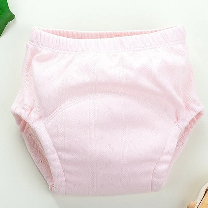 Newborn Reusable Cotton Baby Diapers Washable Potty Training Pants