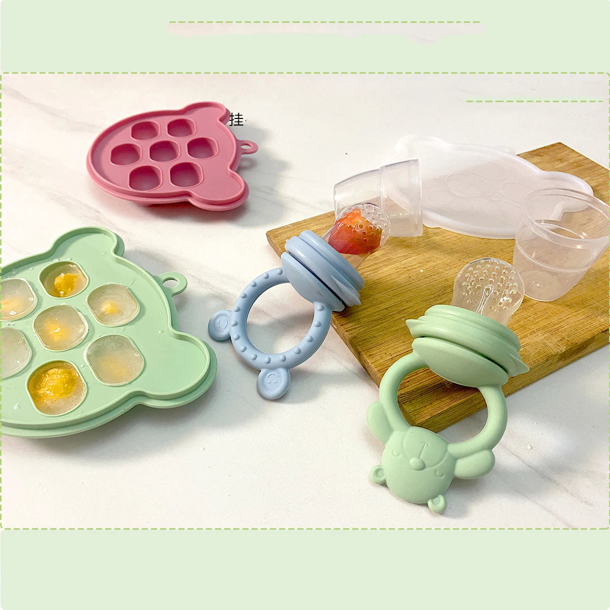 Baby Koala Silicone Fruit Feeder BPA-Free Nursing Feeding Tray