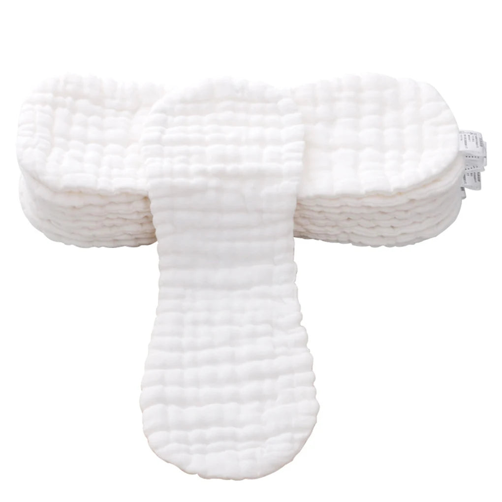 12 Layer Infant Diapers Newborn Baby Comfy Nappy Pants Cotton Inserts