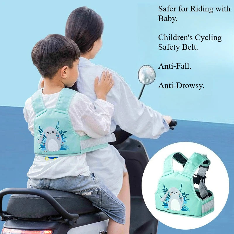 Babyfond Electric Bike Safety Anti-Fall Belt