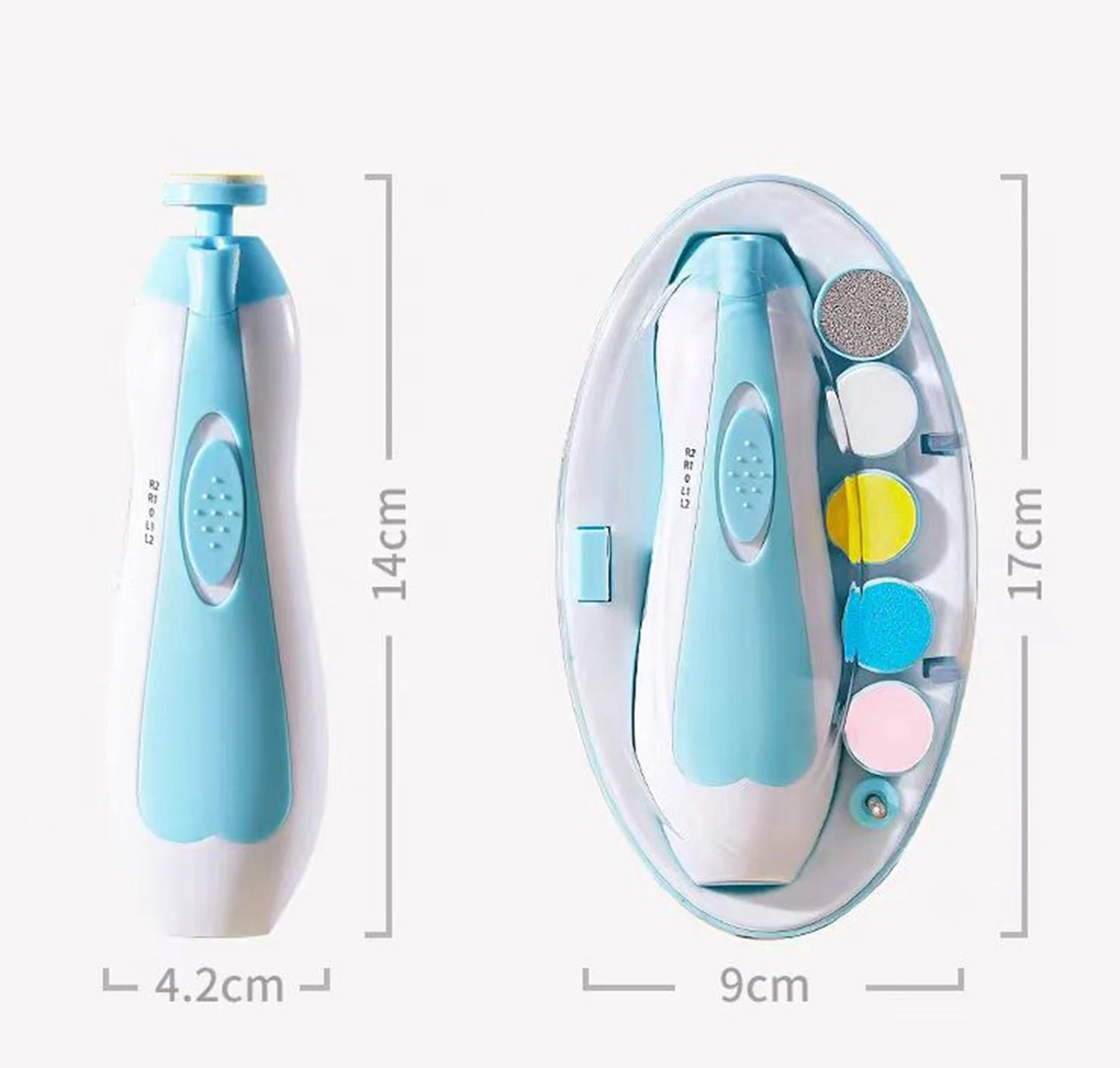 Baby Electric Nail Grinder Newborn Care Safe Design