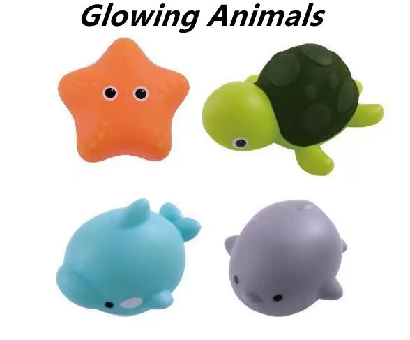 Baby Bath Toys LED Light Up Waterproof Color Changing Toys