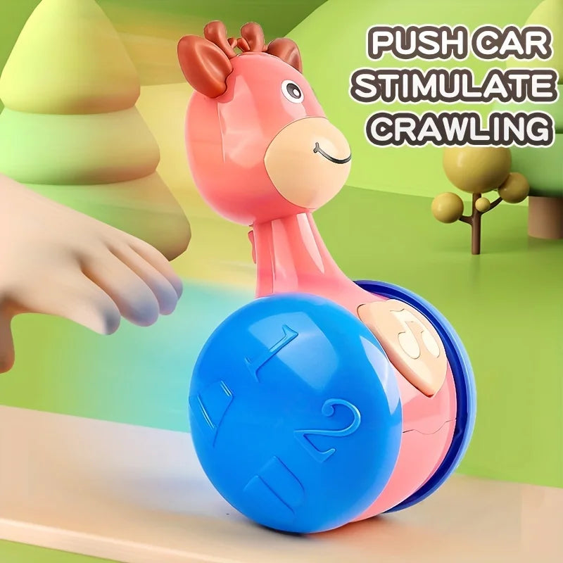Roly Poly Baby Tumbler Wobbler Toy 6-12 Months Infant Learning Toy