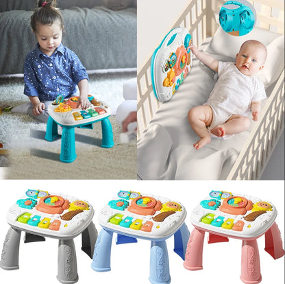 Baby Piano Musical Toy Early Learning Light Sound Keyboard