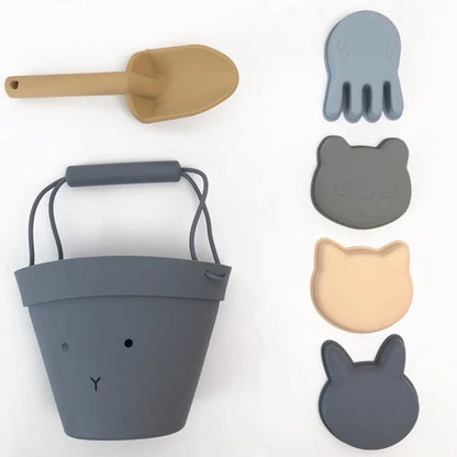 Cute Animal Baby Bath & Beach Toy Set – Swim, Sand & Mold Tools