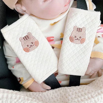 Baby Car Seat Safety Belt Cushion Soft Shoulder Strap Cover