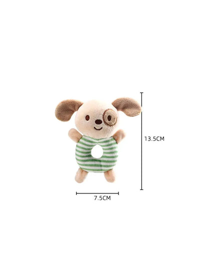 Baby Rattle Toy Plush Cartoon Hand Ring