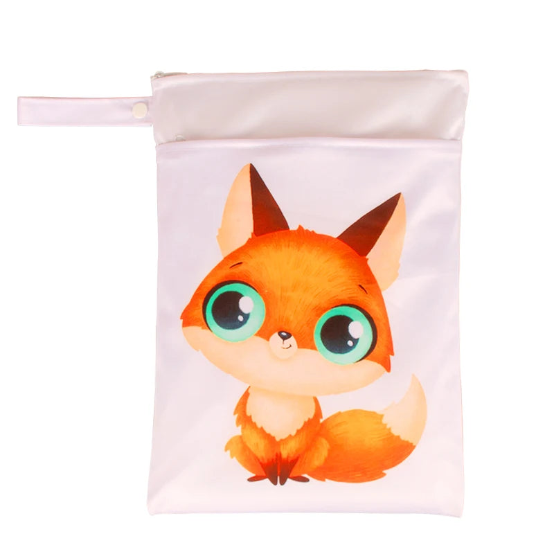 Babyshow Wet Dry Mommy Diaper Bag 35x25cm with Two Zippers