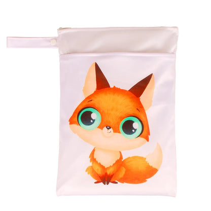 Babyshow Wet Dry Mommy Diaper Bag 35x25cm with Two Zippers