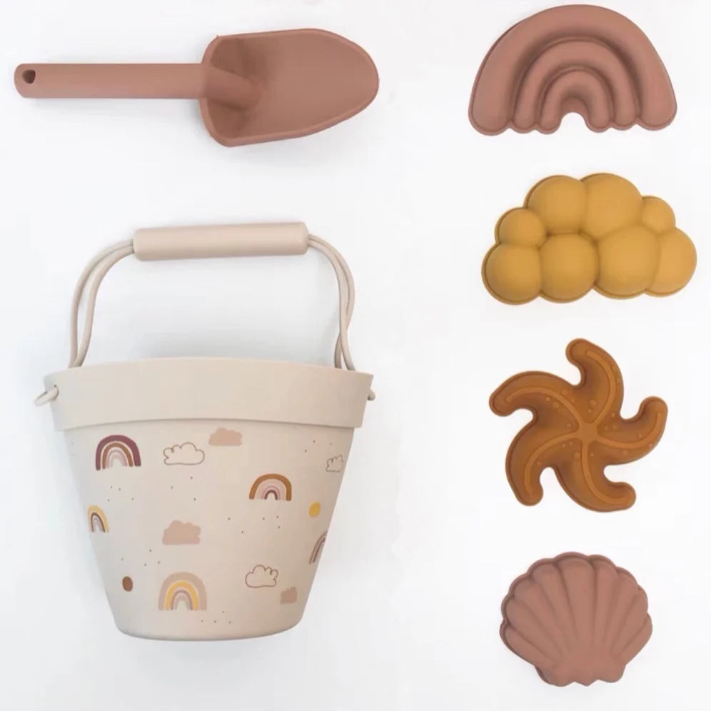 Cute Animal Baby Bath & Beach Toy Set – Swim, Sand & Mold Tools