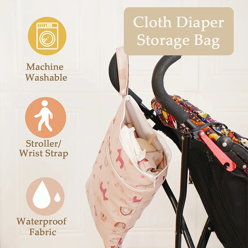 Waterproof Baby Diaper Bag Portable Mommy Stroller Organizer