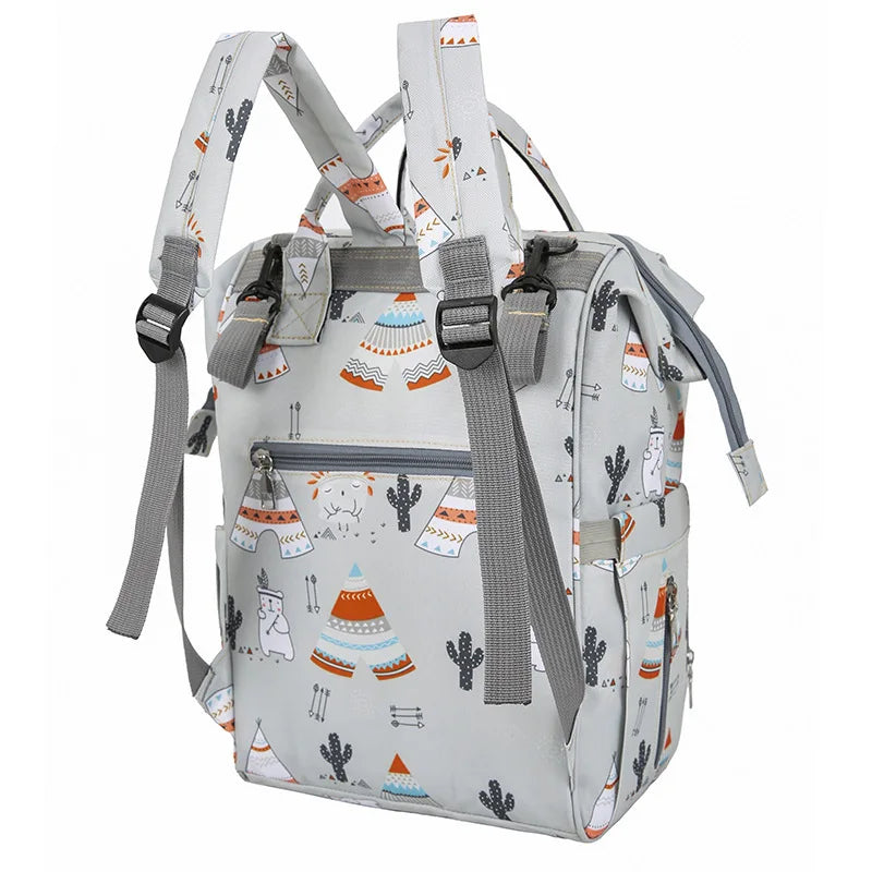 Large Capacity Baby Diaper Bag Backpack for Moms Travel & Stroller