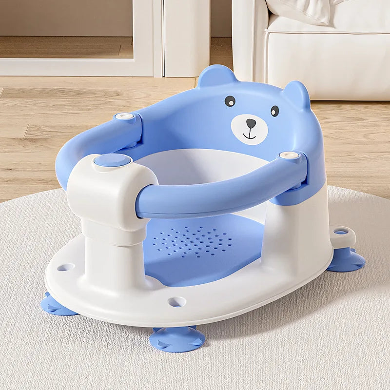 Baby Bathing Seat Non-Slip Newborn Bathtub Lying Support Stool