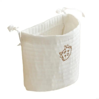 Portable Baby Care Hanging Organizer Crib Storage Diaper Bag Cotton
