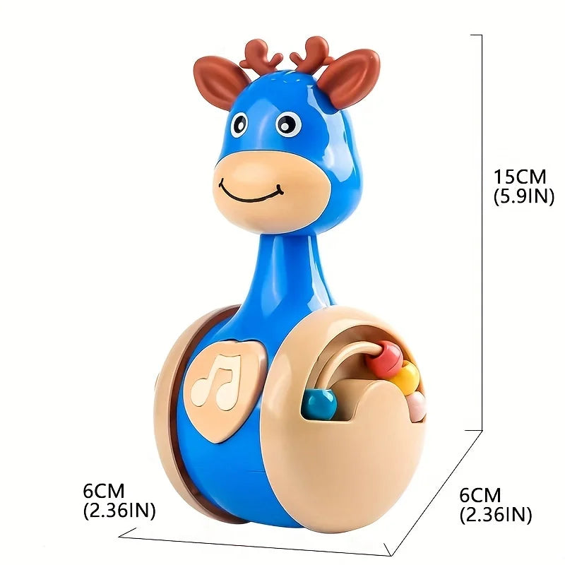 Roly Poly Baby Tumbler Wobbler Toy 6-12 Months Infant Learning Toy