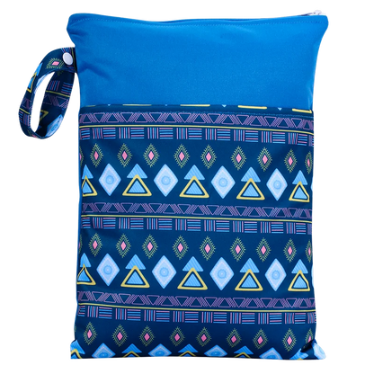 Babyshow Wet Dry Mommy Diaper Bag 35x25cm with Two Zippers