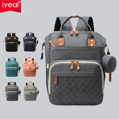 Waterproof Travel USB Mommy DiaperLarge Capacity Backpack