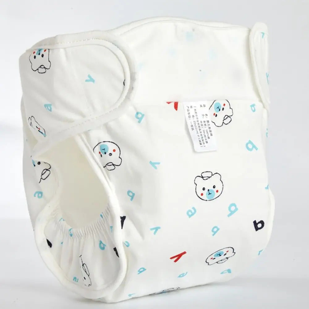 Reusable Adjustable Baby Cloth Diaper Leak-Proof 0–12 Months