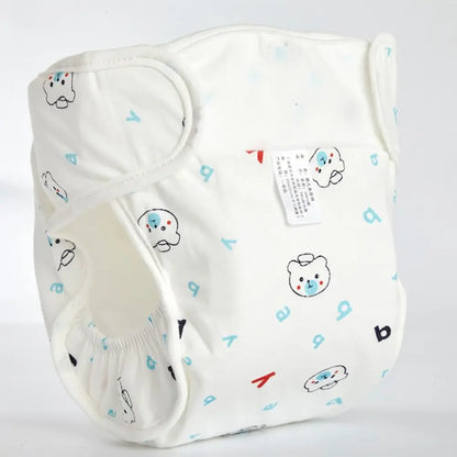 Reusable Adjustable Baby Cloth Diaper Leak-Proof 0–12 Months