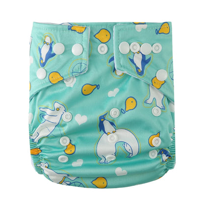 Adjustable Baby Cloth Diapers Washable Reusable 3-15kg