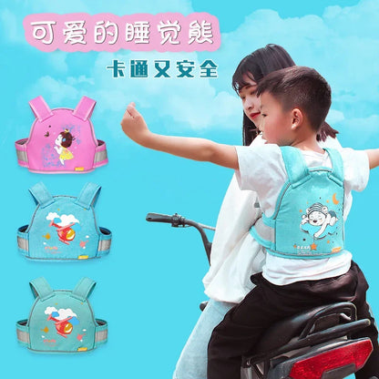 Child Motorcycle Safety Belt Riding Harness Fall Protection