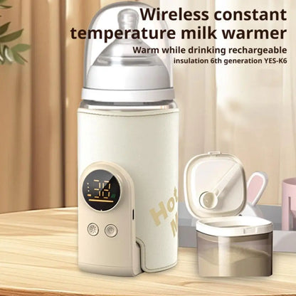 Baby Bottle Warmer Multifunctional Milk Mixer Heater BPA-Free Feeding Warmer