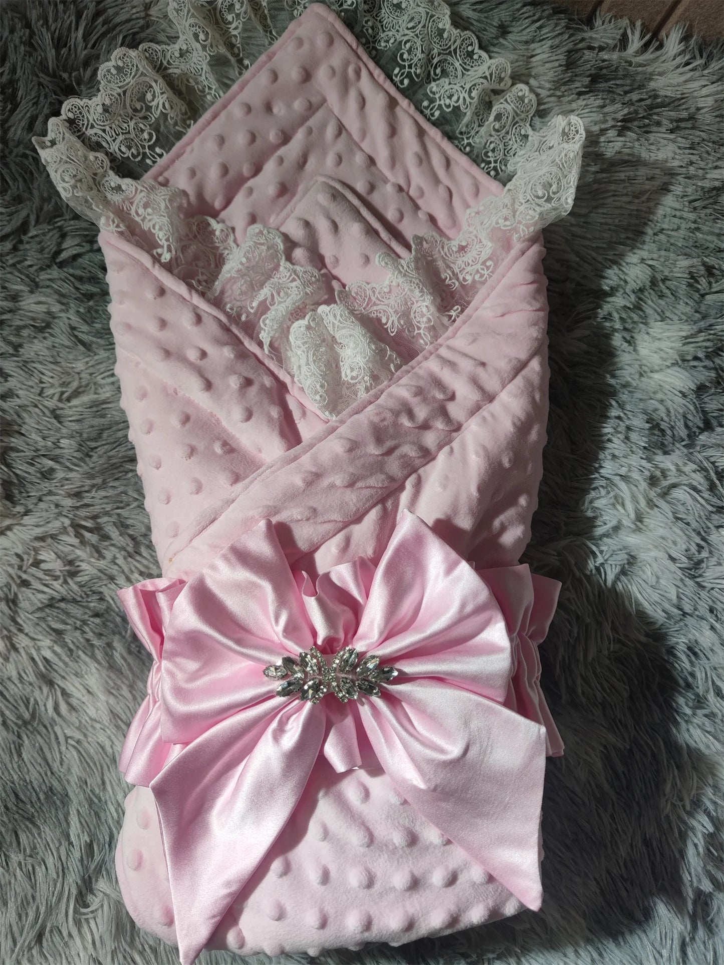 Baby Winter Swaddle Blanket Ultra Soft Newborn Sleeping Wrap