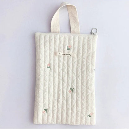 Quilted Mommy Diaper Bag Cute Bear Organizer