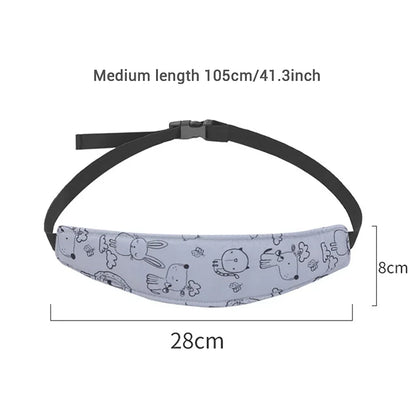 Baby Car Seat Head Support Adjustable Safety Belt Pillow