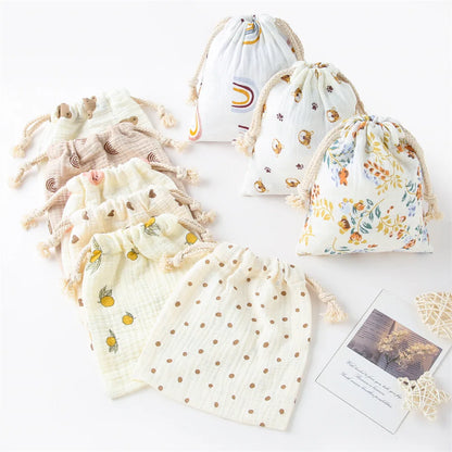 String Diaper Bag Baby Disposable Diaper Storage Hanging Bag